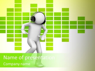 Render Happy Breakdance PowerPoint Template