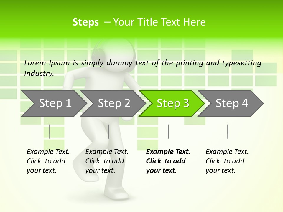 Render Happy Breakdance PowerPoint Template