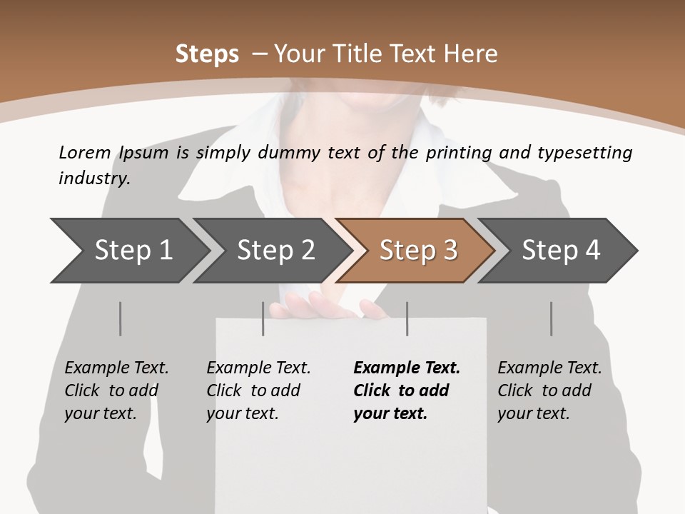 Humorou Board Chair PowerPoint Template