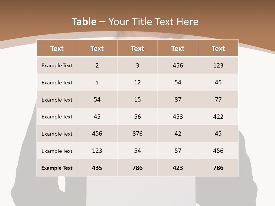 Humorou Board Chair PowerPoint Template