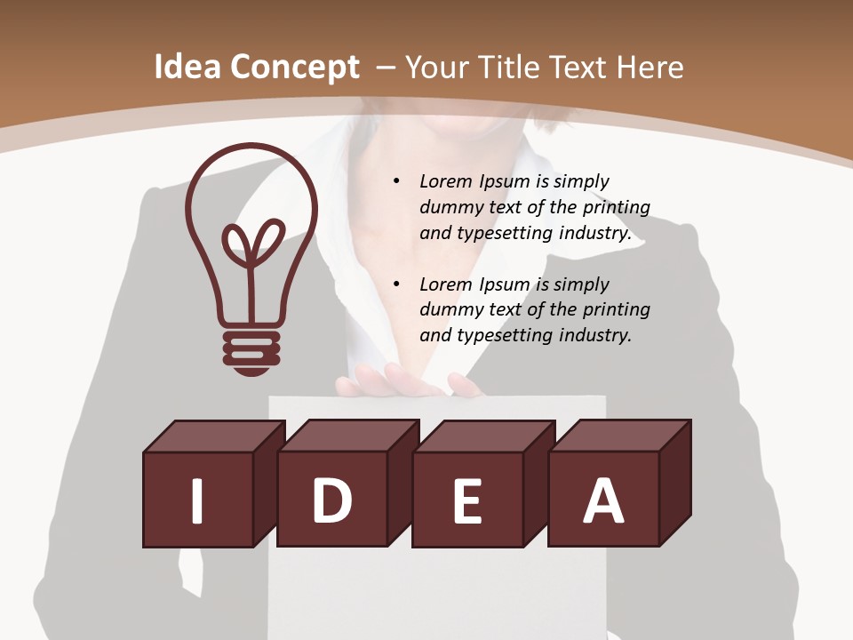 Humorou Board Chair PowerPoint Template