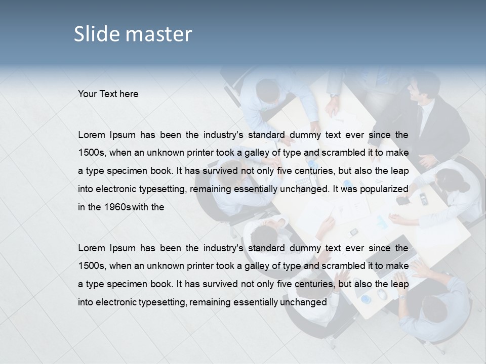 Office Di Cu Ion Human PowerPoint Template