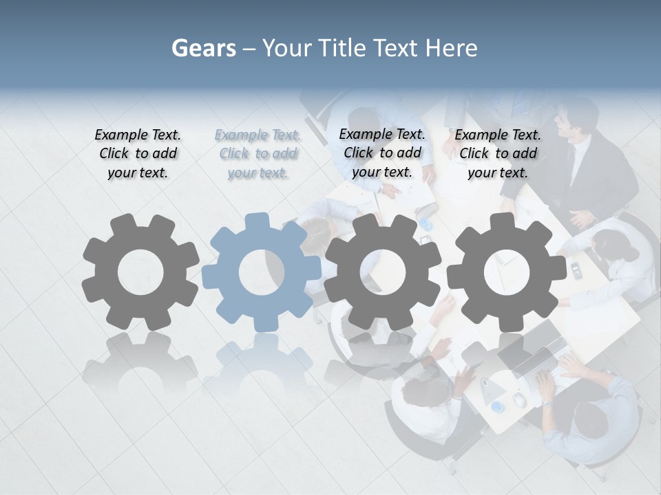 Office Di Cu Ion Human PowerPoint Template