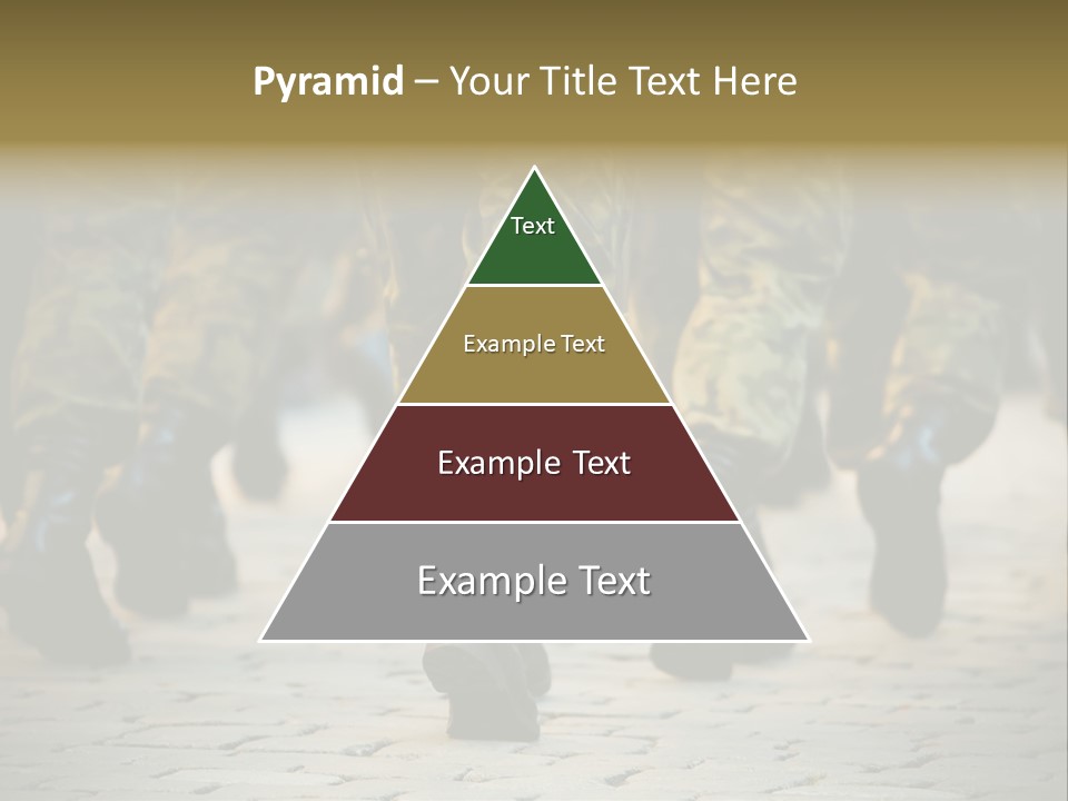 Ground Formation Sailors PowerPoint Template