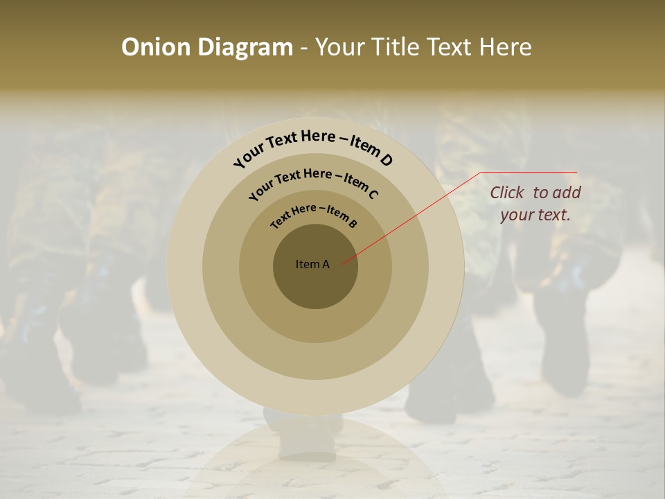 Ground Formation Sailors PowerPoint Template