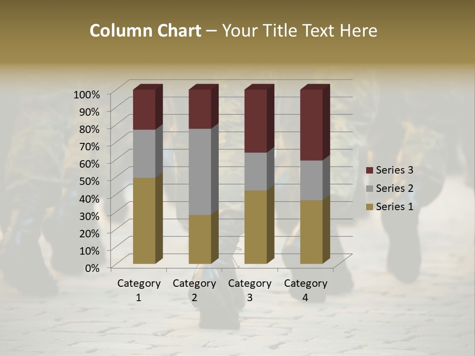 Ground Formation Sailors PowerPoint Template