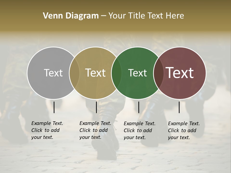 Ground Formation Sailors PowerPoint Template