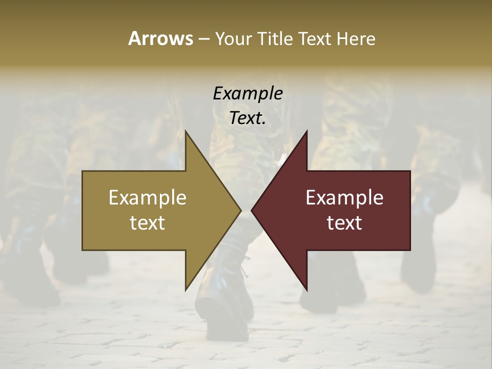 Ground Formation Sailors PowerPoint Template