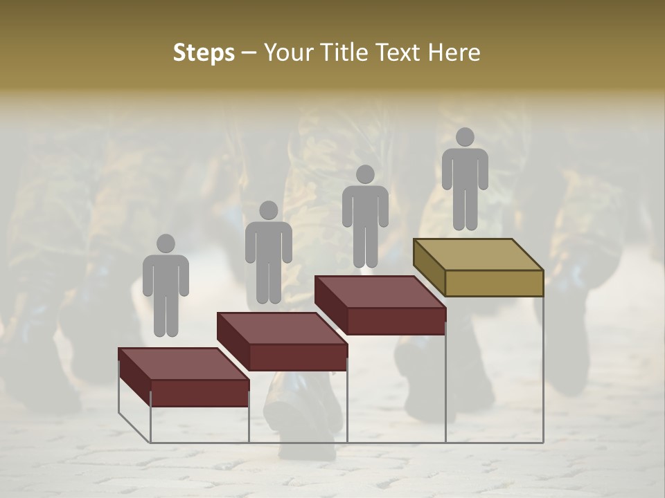 Ground Formation Sailors PowerPoint Template