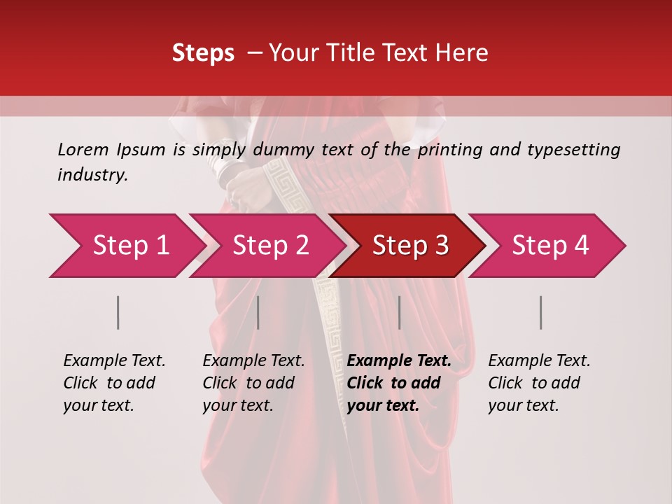 Toga Italy Clothing PowerPoint Template