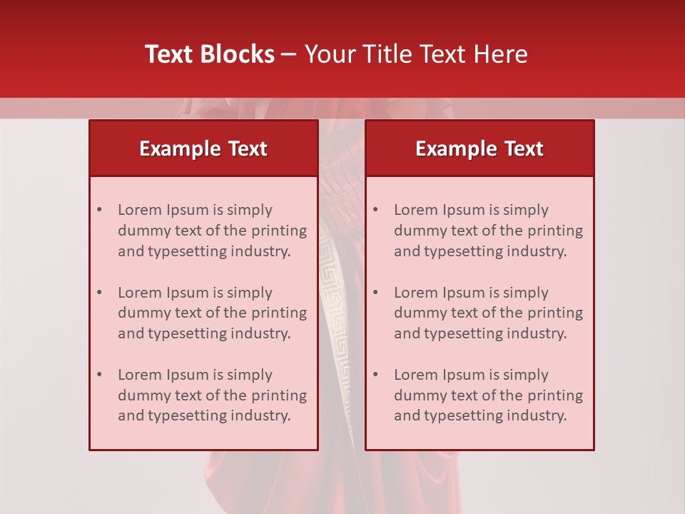 Toga Italy Clothing PowerPoint Template