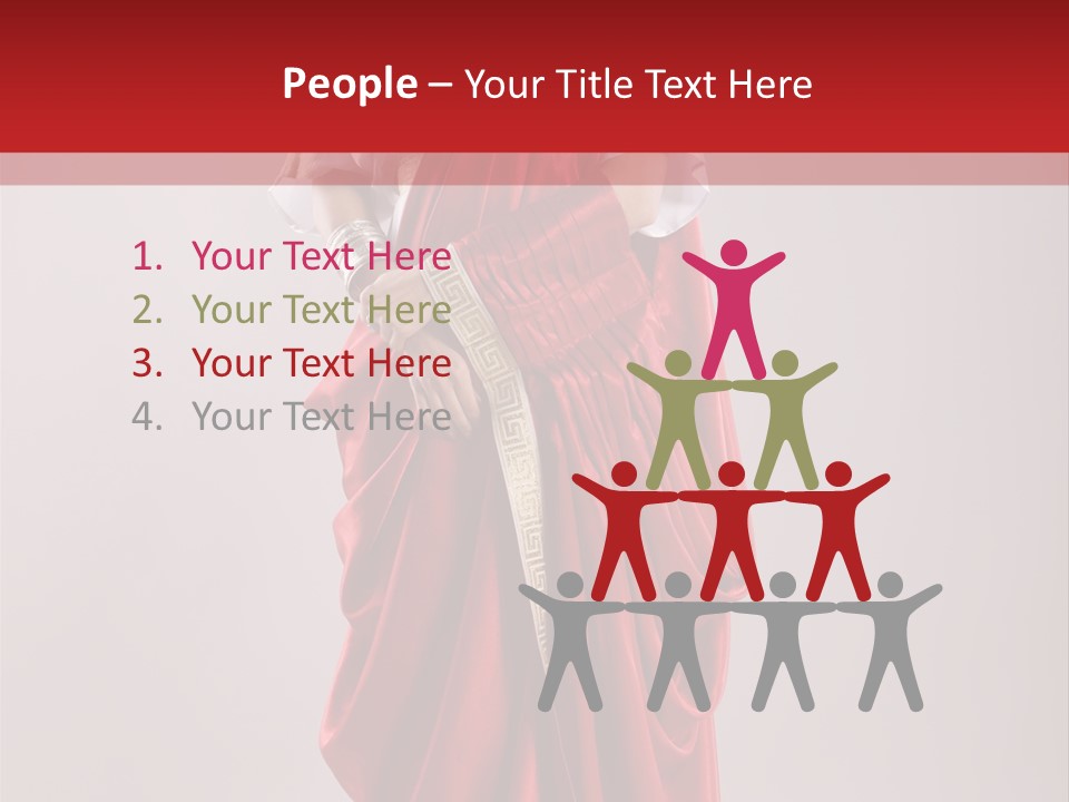 Toga Italy Clothing PowerPoint Template