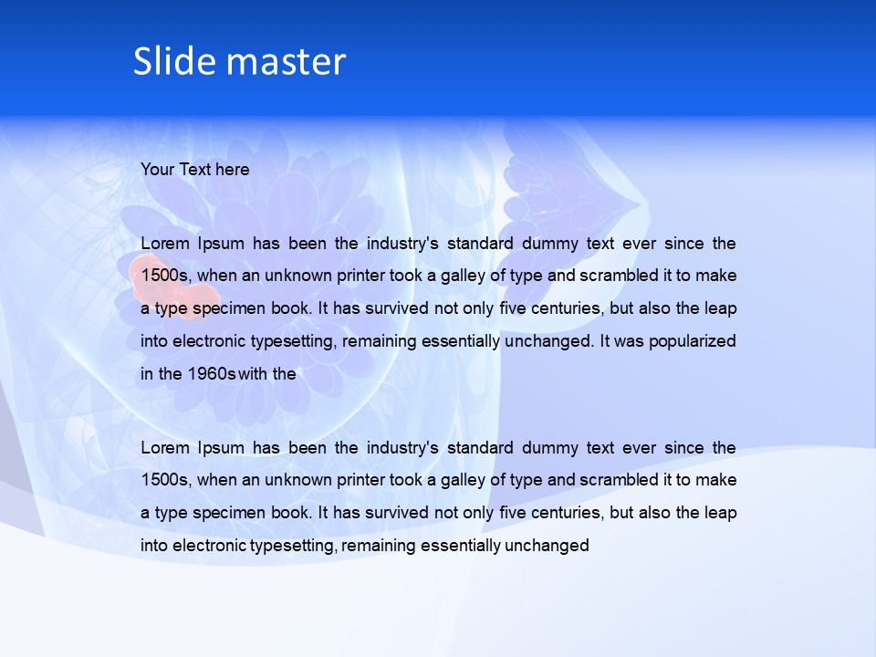 Illustration Gland Organs PowerPoint Template