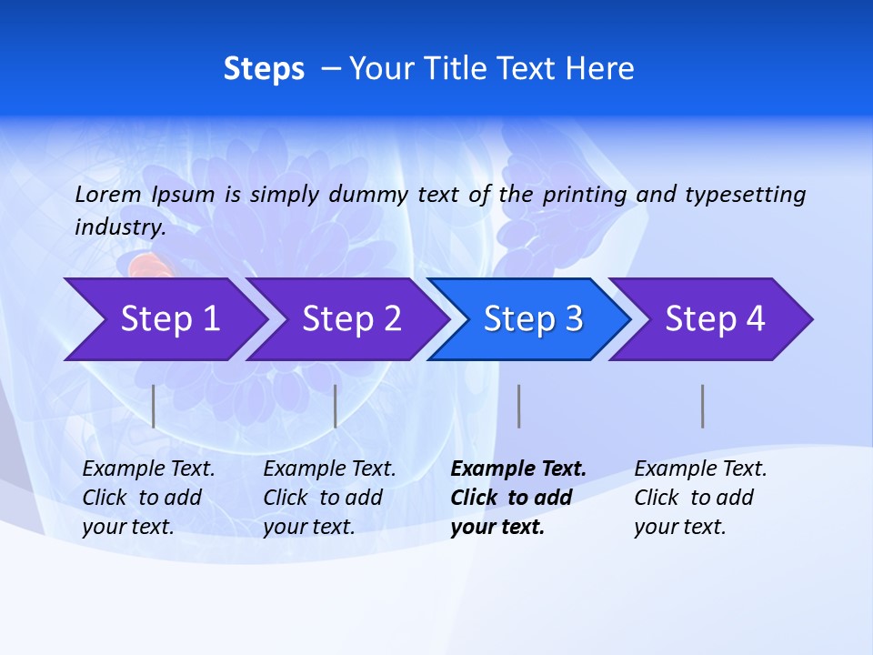 Illustration Gland Organs PowerPoint Template