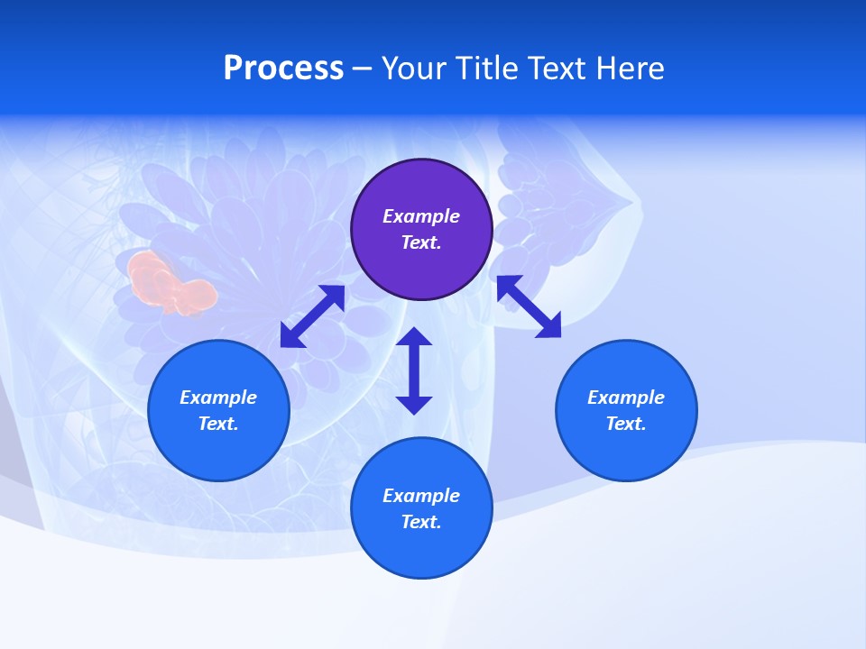 Illustration Gland Organs PowerPoint Template