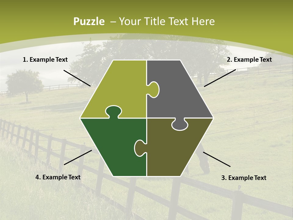 Meadow Prairie Pasture PowerPoint Template