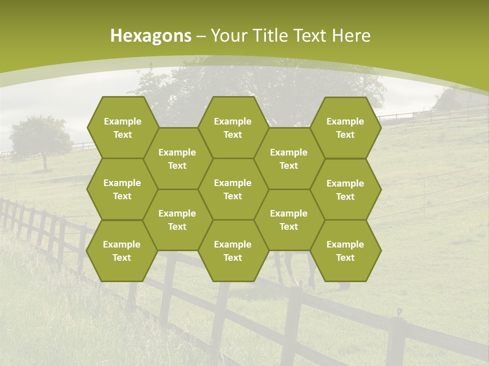 Meadow Prairie Pasture PowerPoint Template