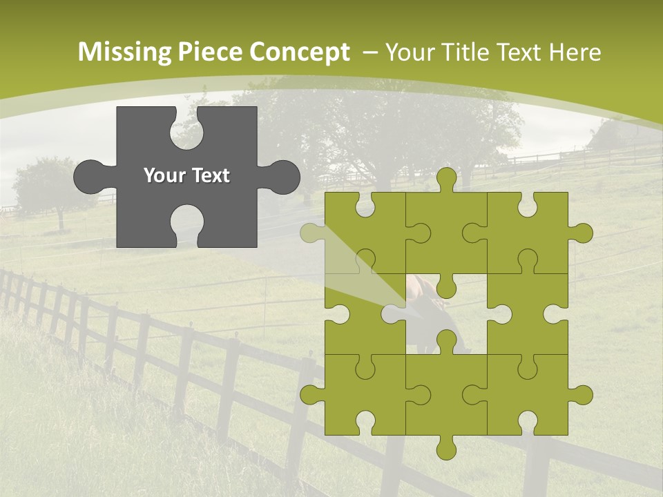 Meadow Prairie Pasture PowerPoint Template