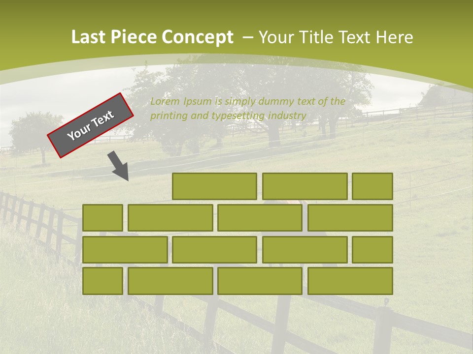 Meadow Prairie Pasture PowerPoint Template