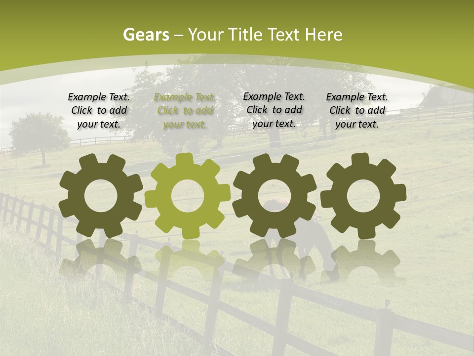 Meadow Prairie Pasture PowerPoint Template