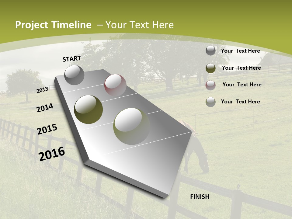 Meadow Prairie Pasture PowerPoint Template