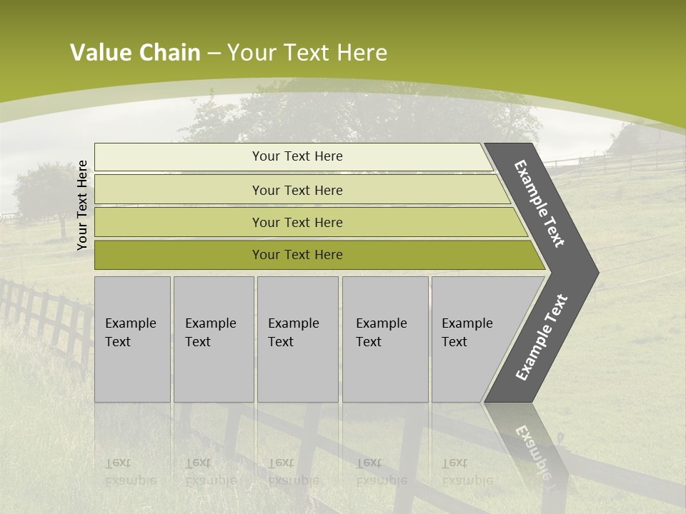 Meadow Prairie Pasture PowerPoint Template