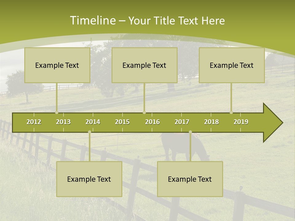 Meadow Prairie Pasture PowerPoint Template
