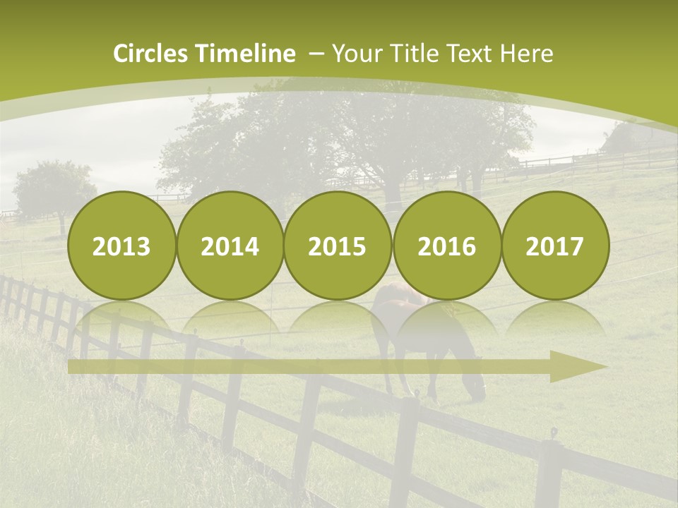 Meadow Prairie Pasture PowerPoint Template