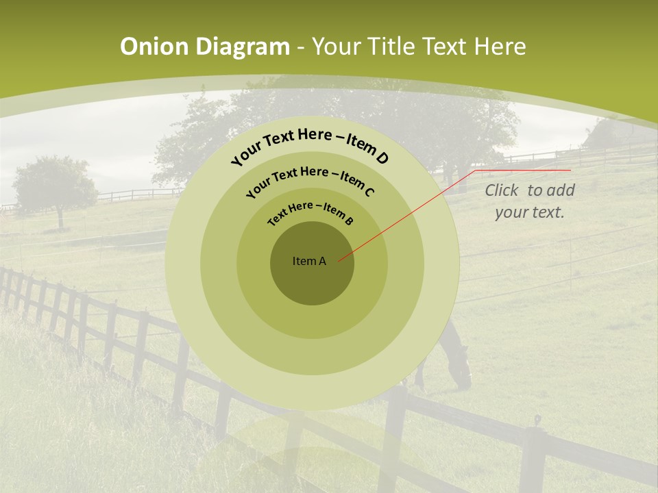 Meadow Prairie Pasture PowerPoint Template