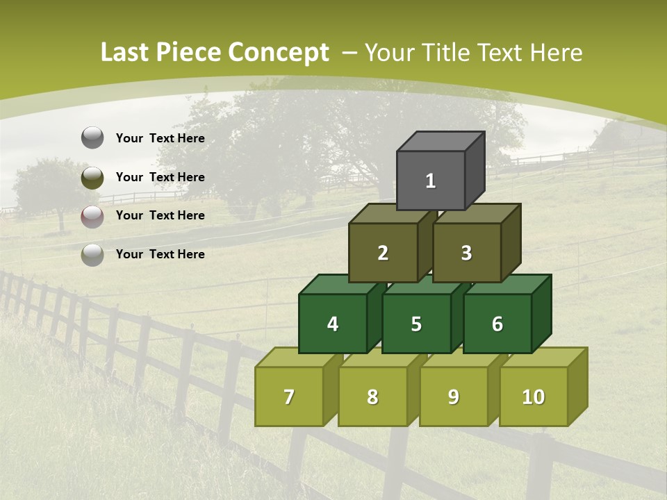 Meadow Prairie Pasture PowerPoint Template