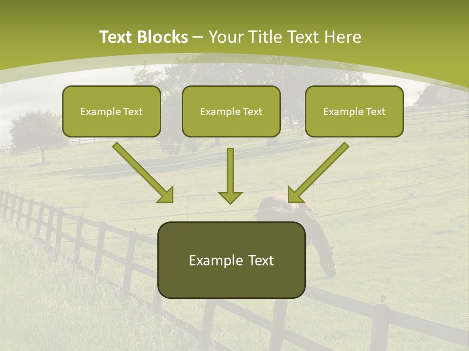 Meadow Prairie Pasture PowerPoint Template