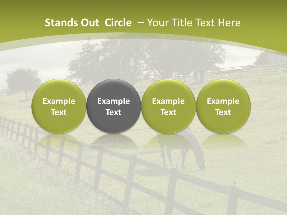 Meadow Prairie Pasture PowerPoint Template