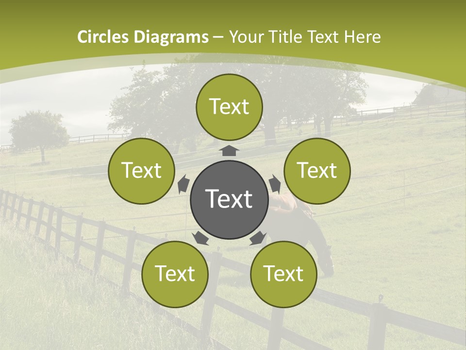 Meadow Prairie Pasture PowerPoint Template