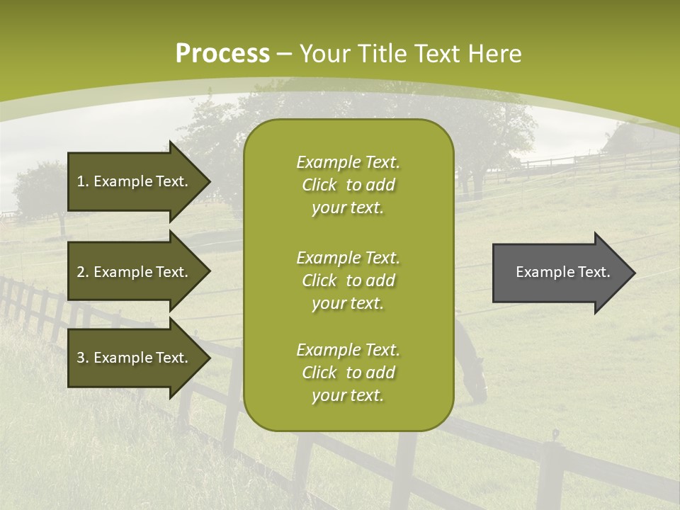 Meadow Prairie Pasture PowerPoint Template