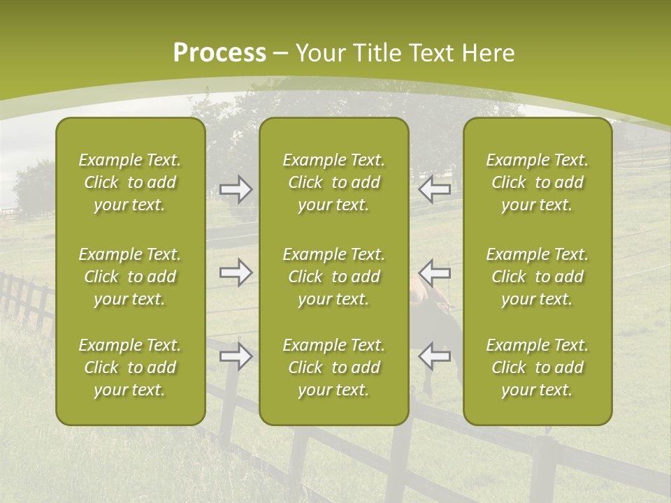 Meadow Prairie Pasture PowerPoint Template