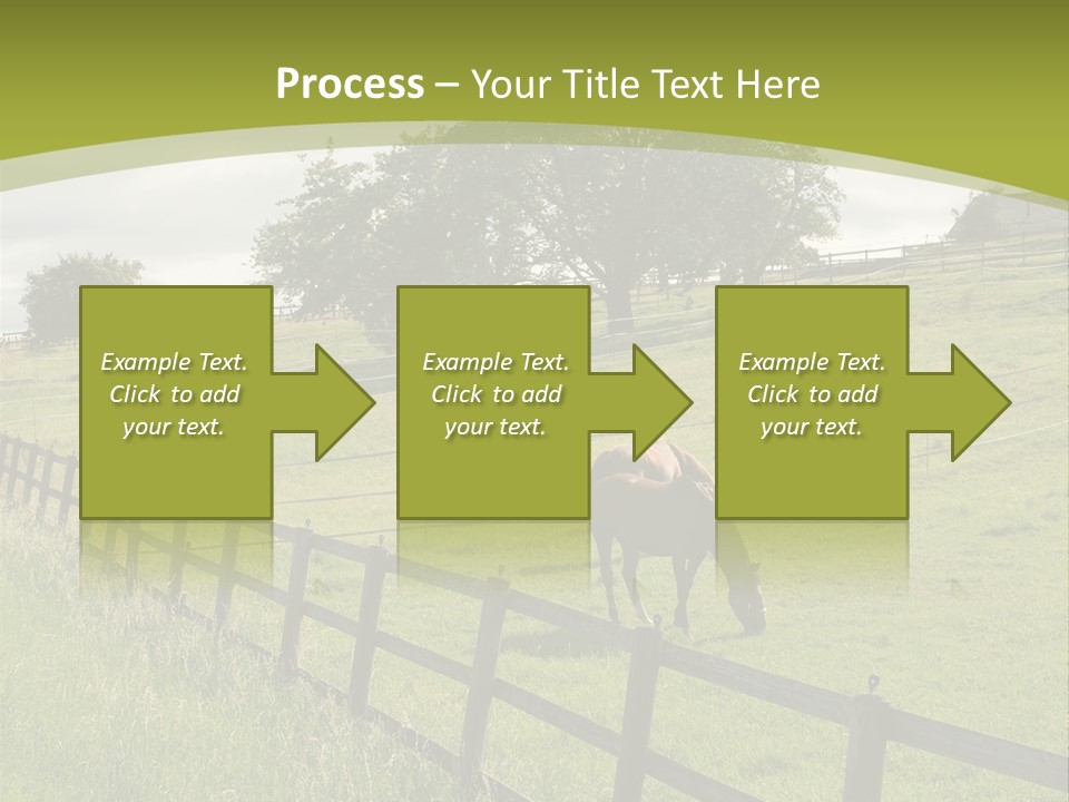 Meadow Prairie Pasture PowerPoint Template