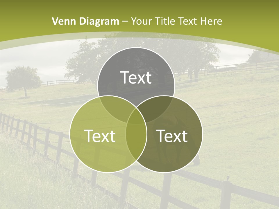 Meadow Prairie Pasture PowerPoint Template