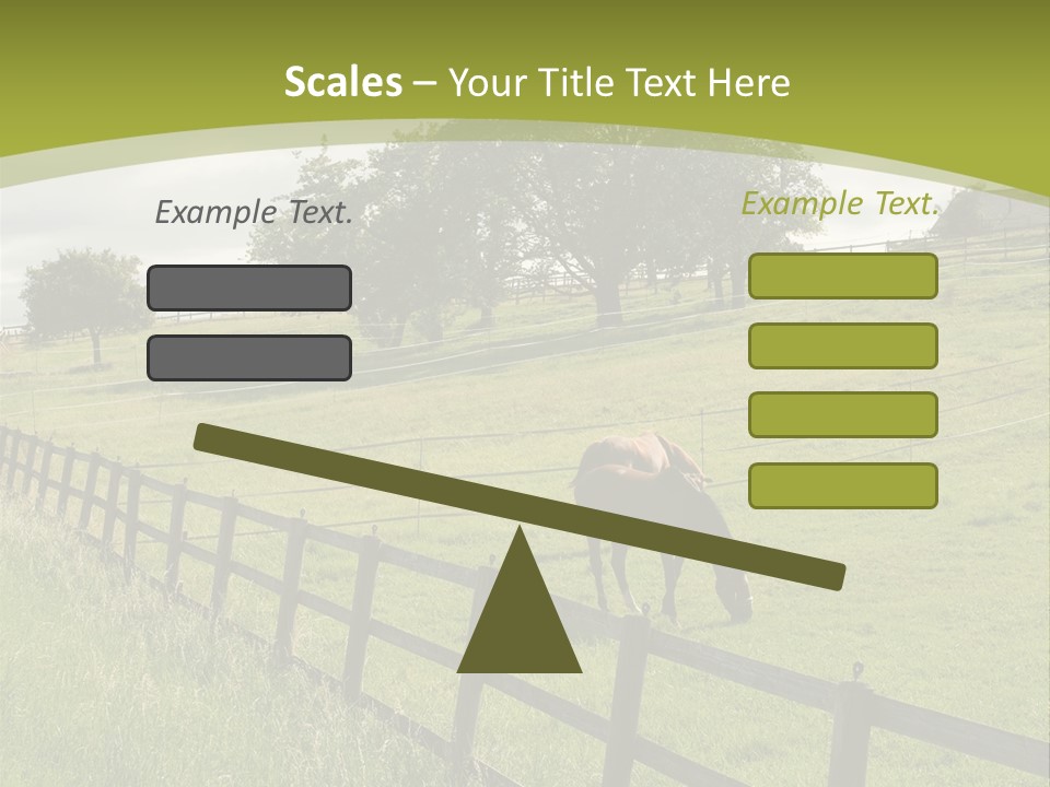 Meadow Prairie Pasture PowerPoint Template