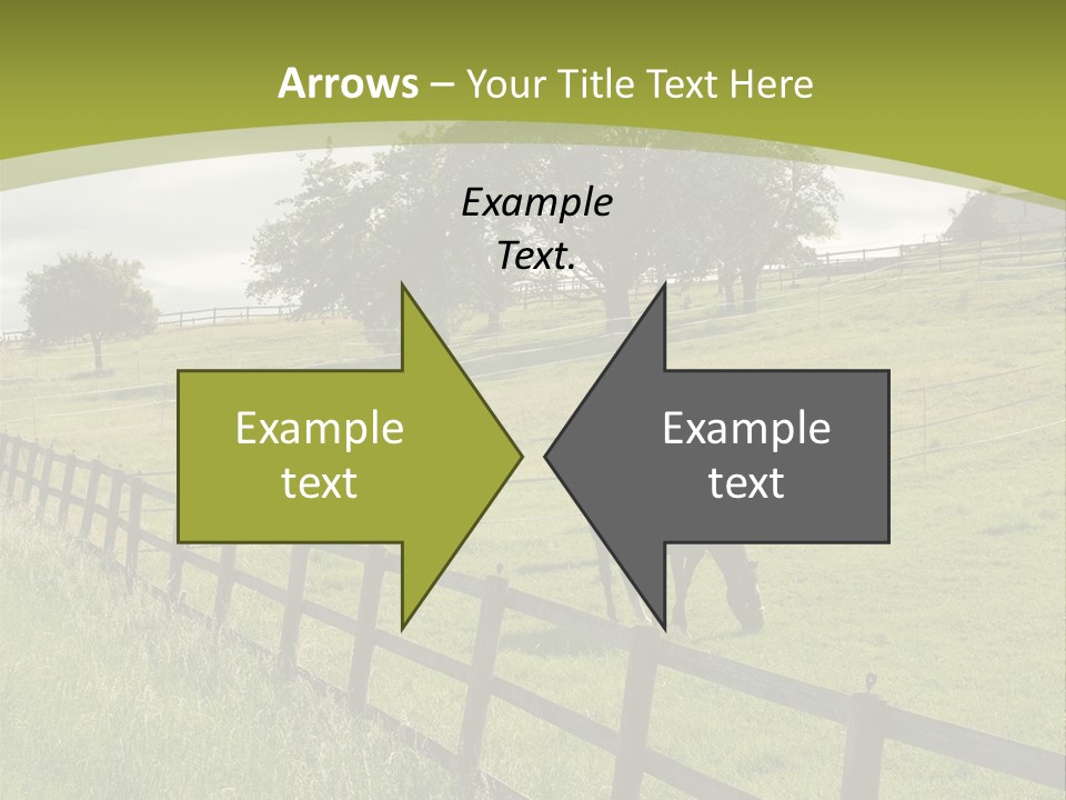 Meadow Prairie Pasture PowerPoint Template