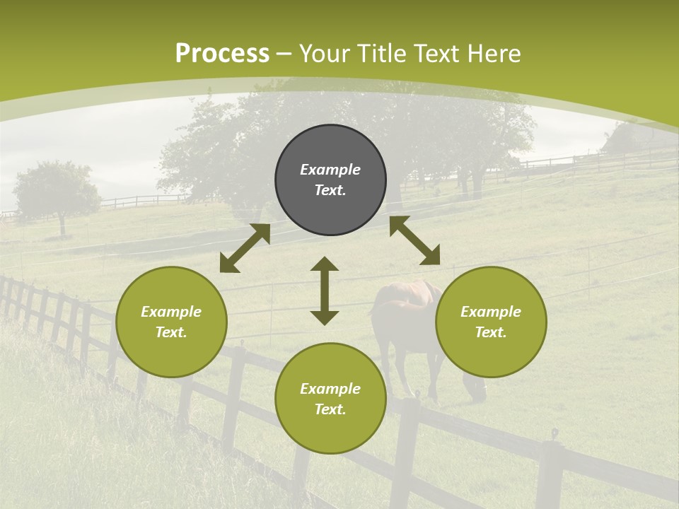 Meadow Prairie Pasture PowerPoint Template