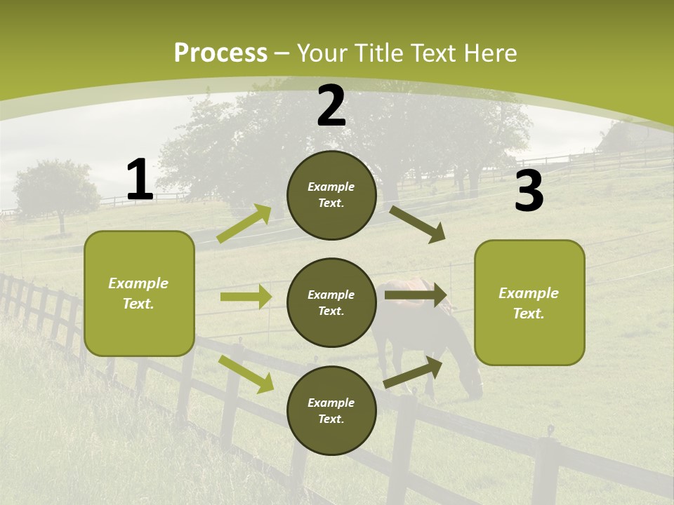 Meadow Prairie Pasture PowerPoint Template