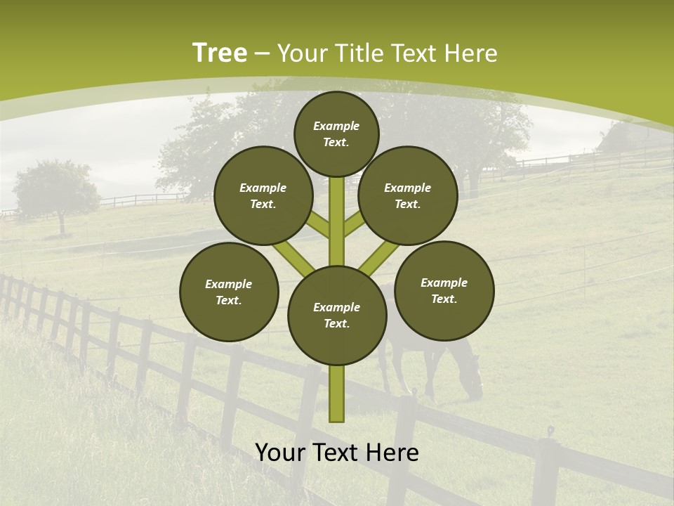 Meadow Prairie Pasture PowerPoint Template