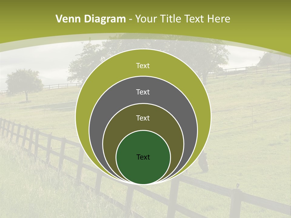 Meadow Prairie Pasture PowerPoint Template