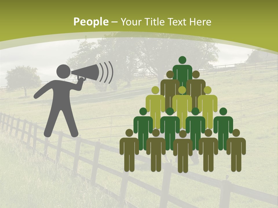 Meadow Prairie Pasture PowerPoint Template