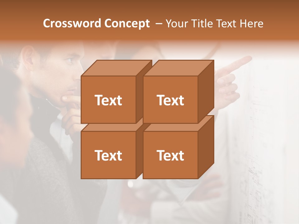 Teamwork Together Human PowerPoint Template