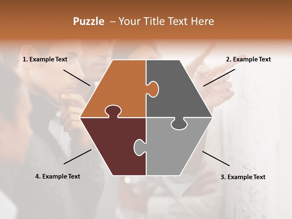 Teamwork Together Human PowerPoint Template