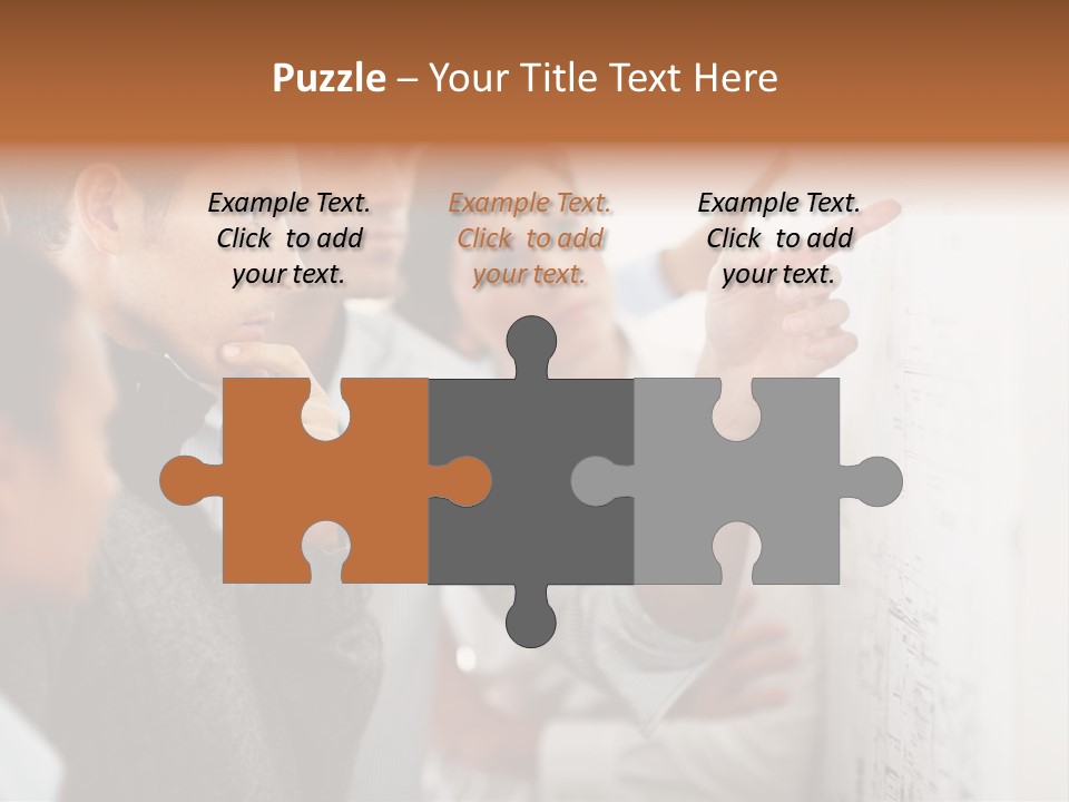 Teamwork Together Human PowerPoint Template