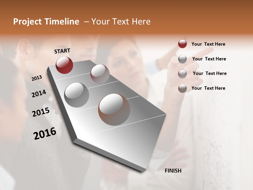 Teamwork Together Human PowerPoint Template