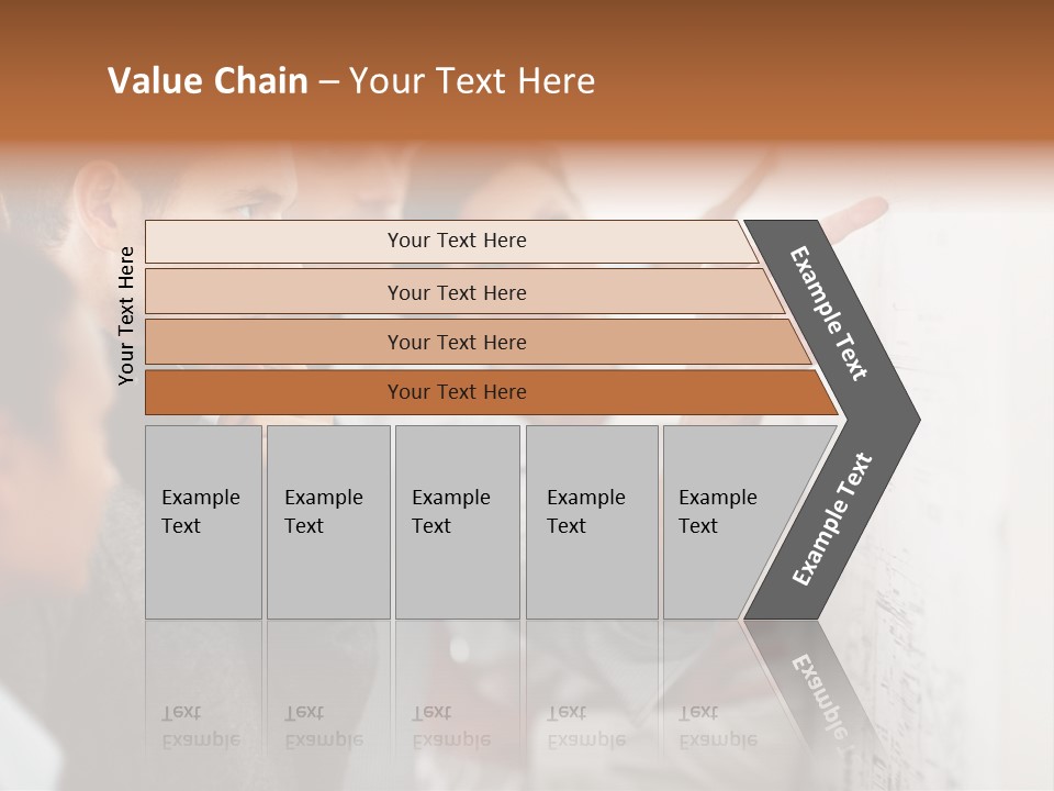 Teamwork Together Human PowerPoint Template
