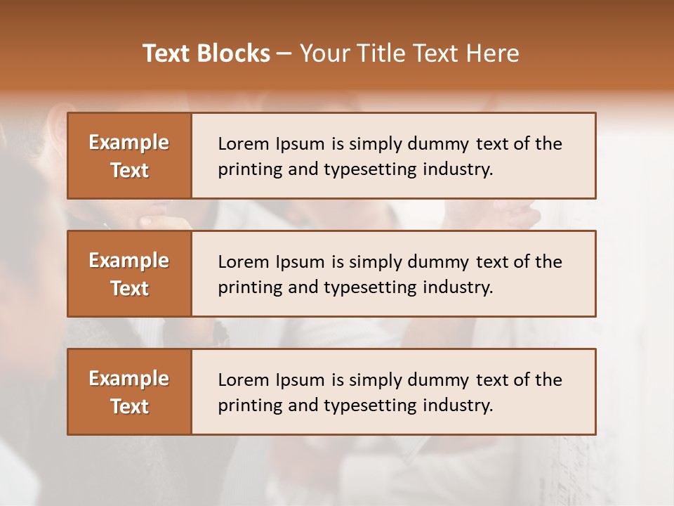 Teamwork Together Human PowerPoint Template
